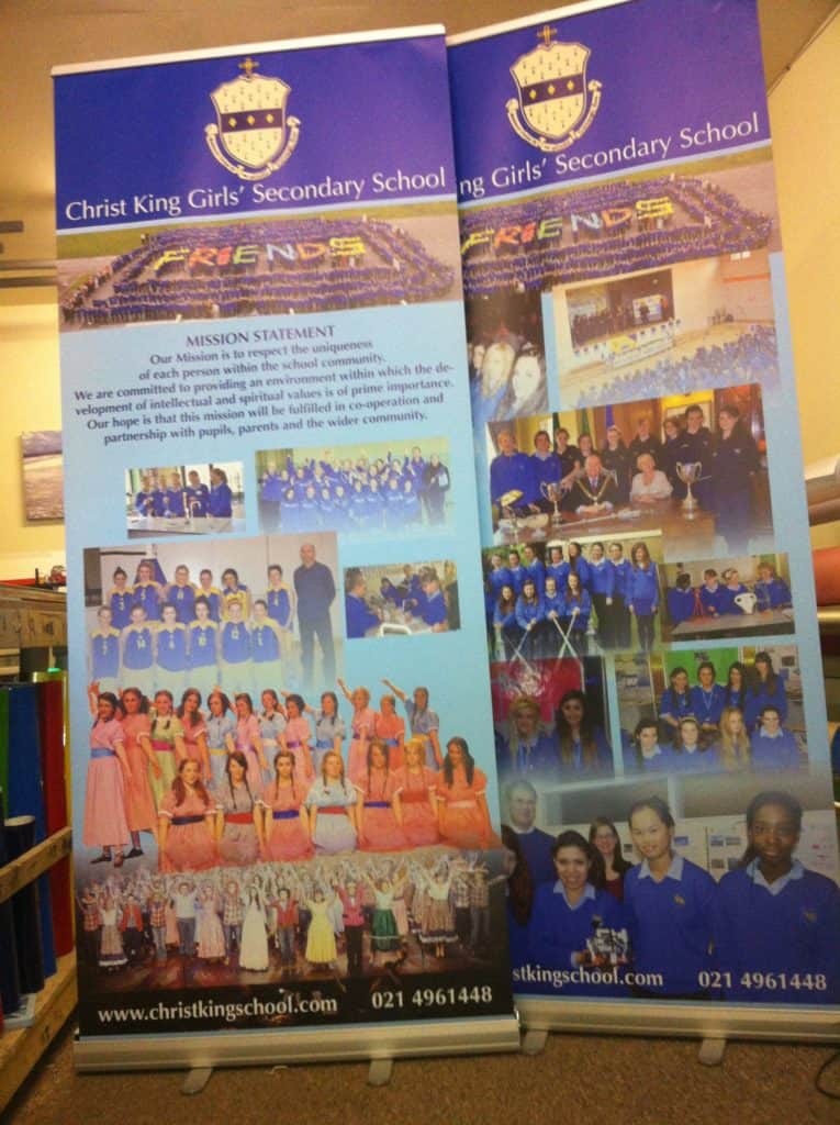 Christ King School Banners