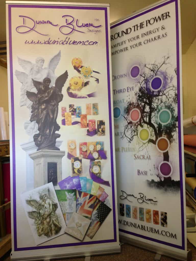 Dunia Bluem Banners