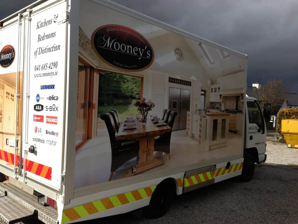 Mooneys Lorry Graphic