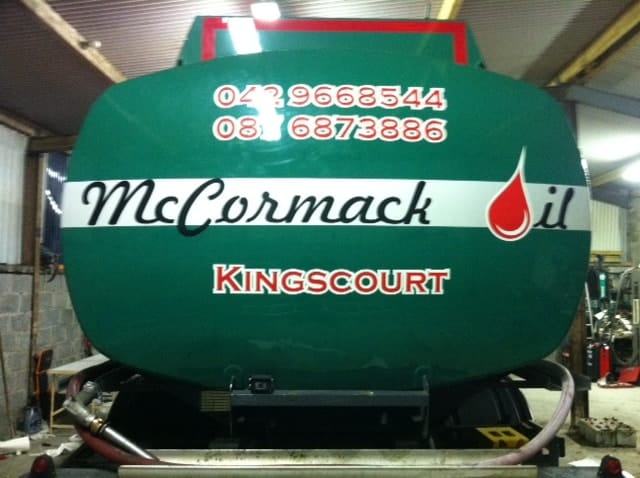 McCormack Oil lorry