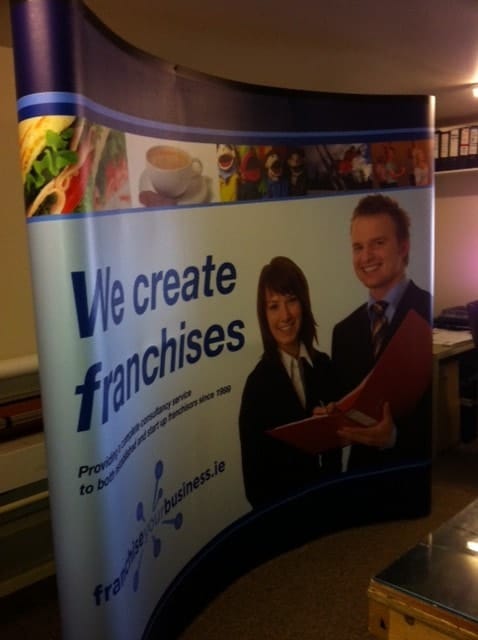 Franchise your Business Pop up
