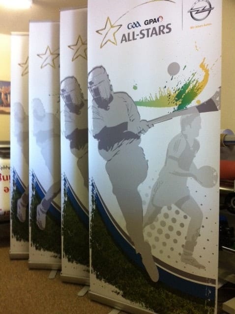 GAA roller banners