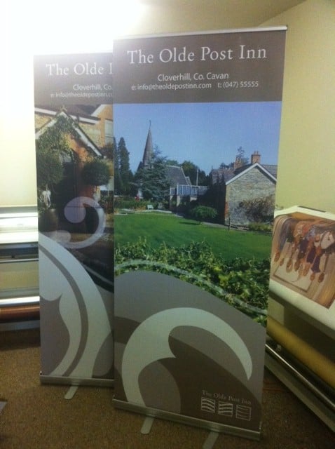 The Olde Post Inn banners