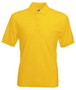 Yellow polo front