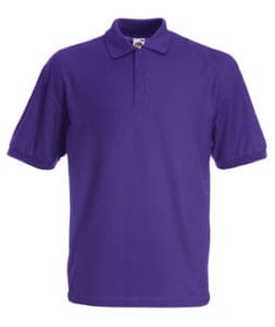 Purple polo front